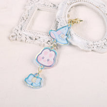 Load image into Gallery viewer, Witch Bunny Trio Keychain