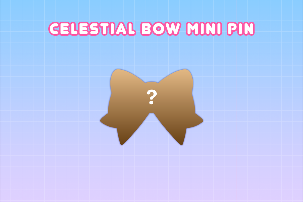 Celestial Mystery Bow Mini Pin