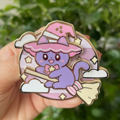 Witch Cat LE Pin