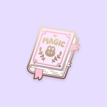 Load image into Gallery viewer, Purple Magic Book Pin